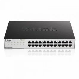 D-Link GO-SW-24G Switch Gigabit de 24 Puertos 10/100/1000 Mbps No Administrado para Oficina, Escritorio y Ahorro Energético IEEE 802.3az